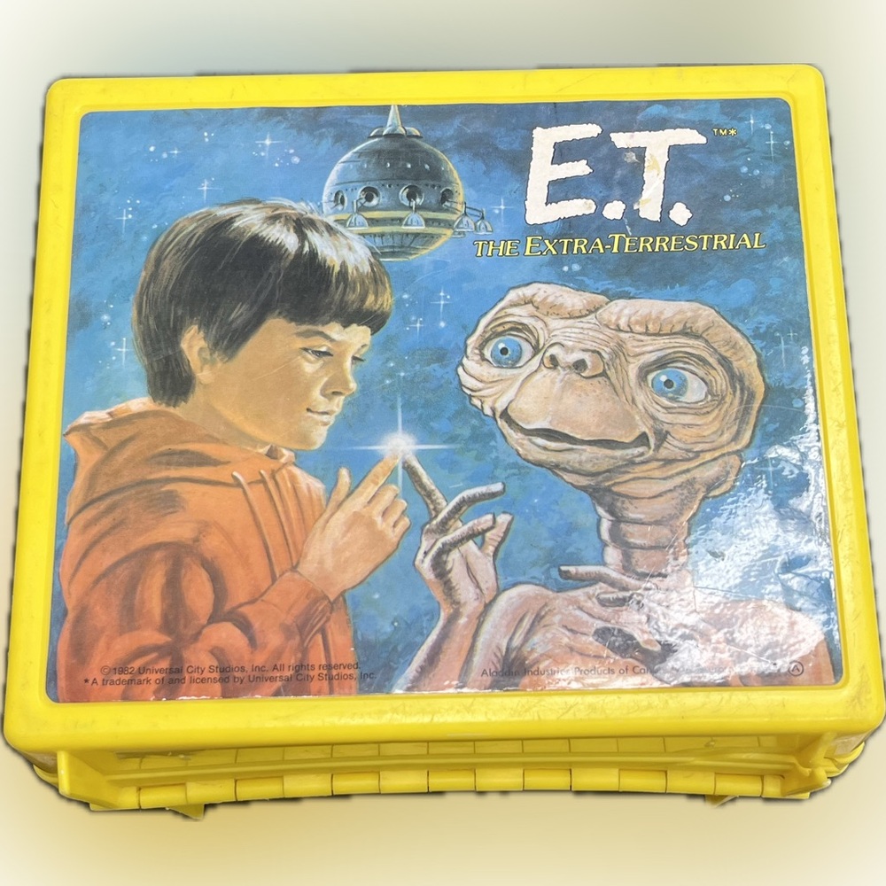 Vintage 1982 E.T. The Extra-Terrestrial Lunchbox